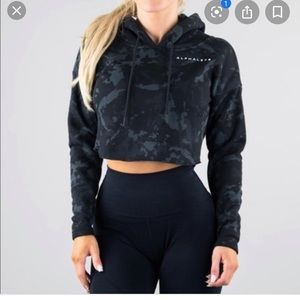 Black camo alphalete hoodie